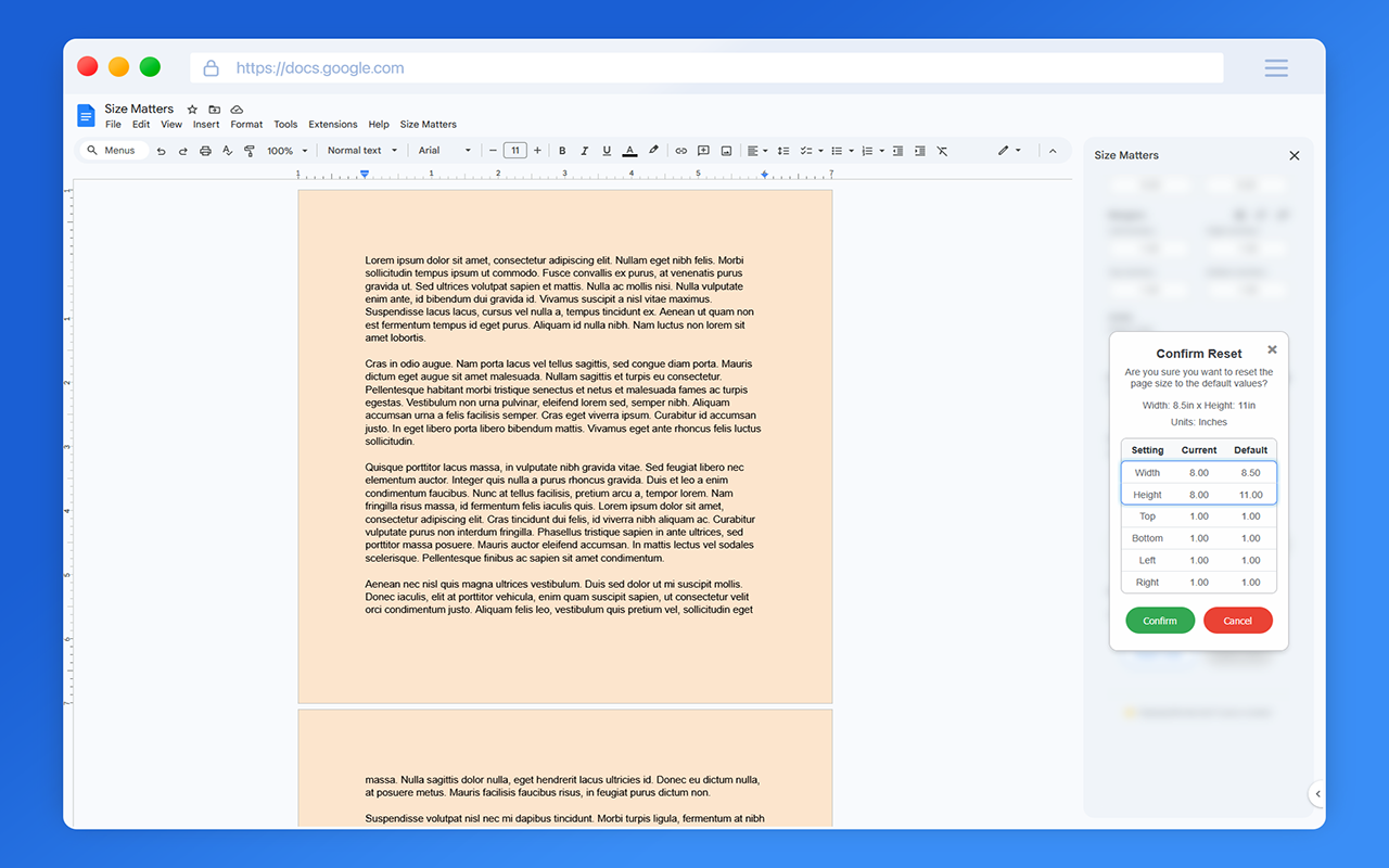Square page format — because why not?